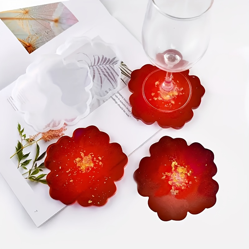 5pcs Mirror Large Flower Small - Flower Preservation Resin ulasan dan harga