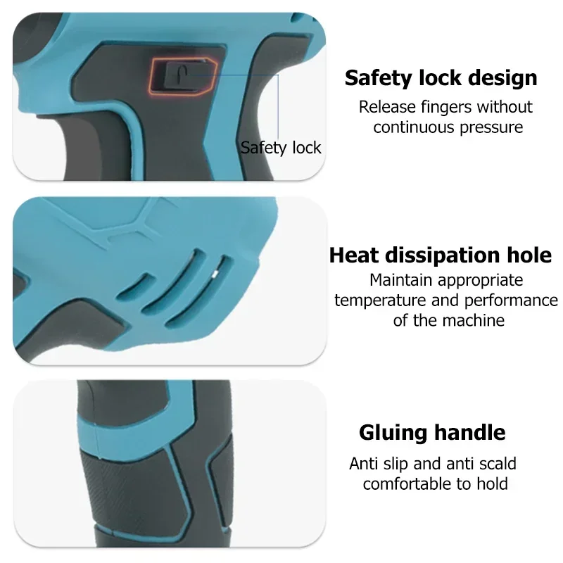 Hot Air Gun Fast Heating Porta - Heat Gun Small ulasan dan harga