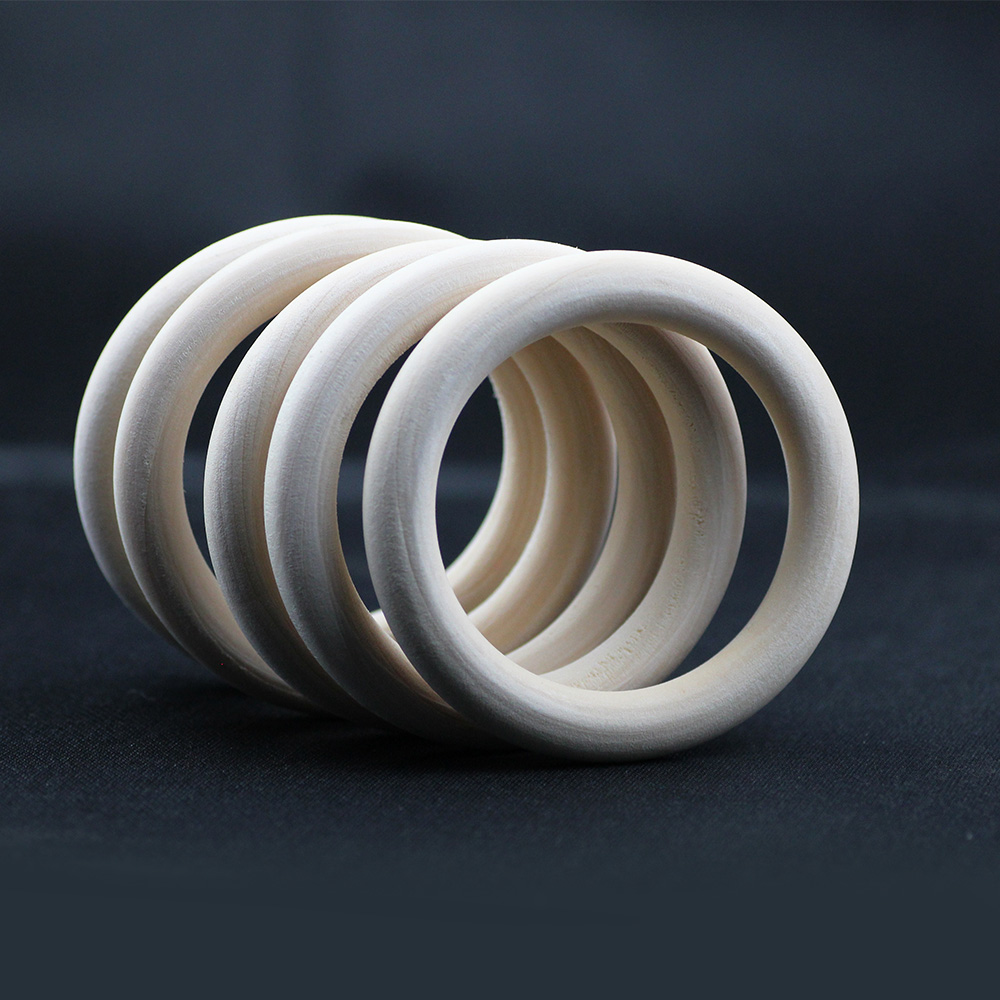 100-12mm Solid Natural Wood Te - Wood Ring Blank ulasan dan harga
