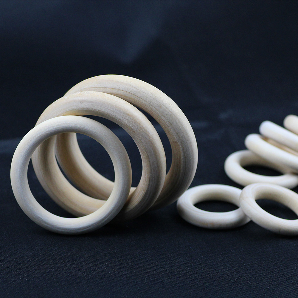 100-12mm Solid Natural Wood Te - Wood Ring Blank ulasan dan harga
