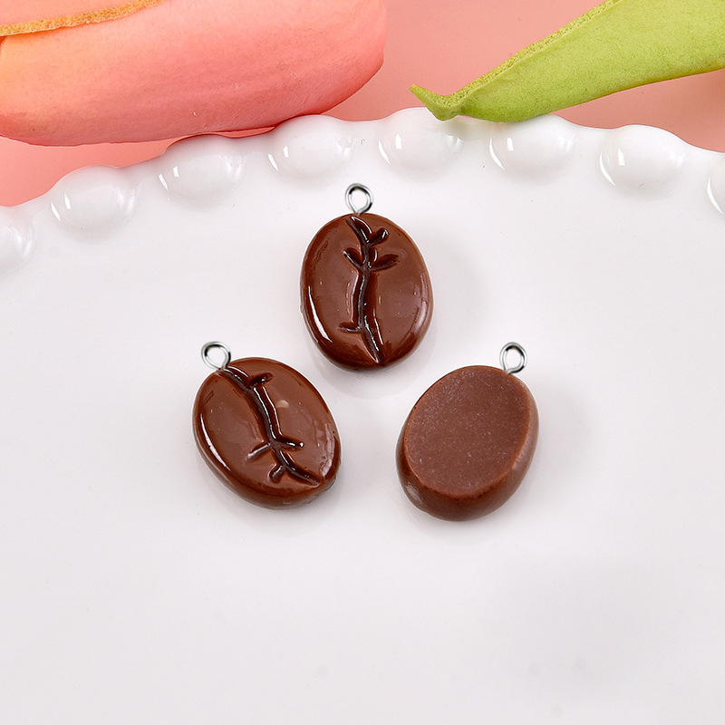 10pcs Coffee Beans Resin Penda - Resin Craft Projects ulasan dan harga