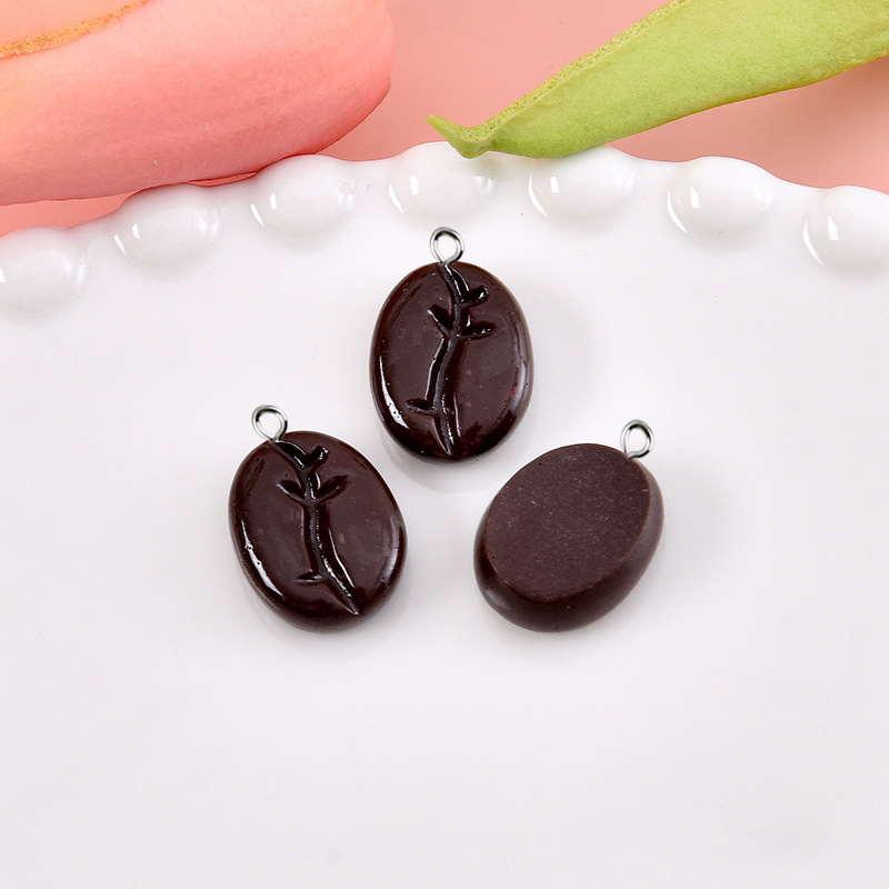 10pcs Coffee Beans Resin Penda - Resin Craft Projects ulasan dan harga