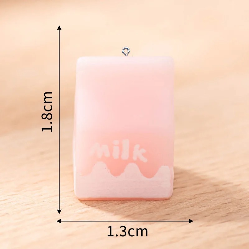 10Pcs Mini Milk Bottle Resin C - Resin Craft Projects ulasan dan harga