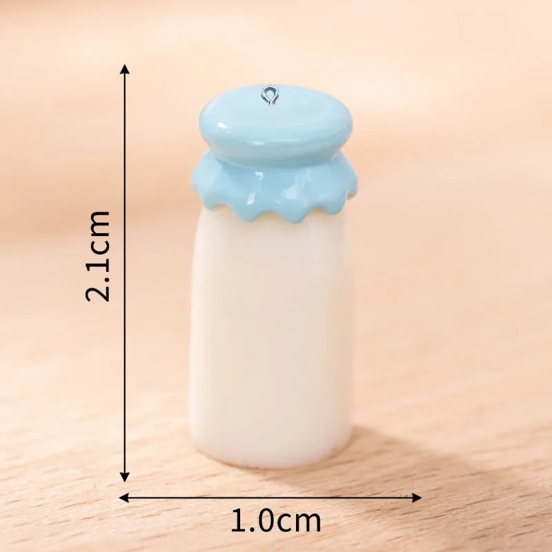 10Pcs Mini Milk Bottle Resin C - Resin Craft Projects ulasan dan harga