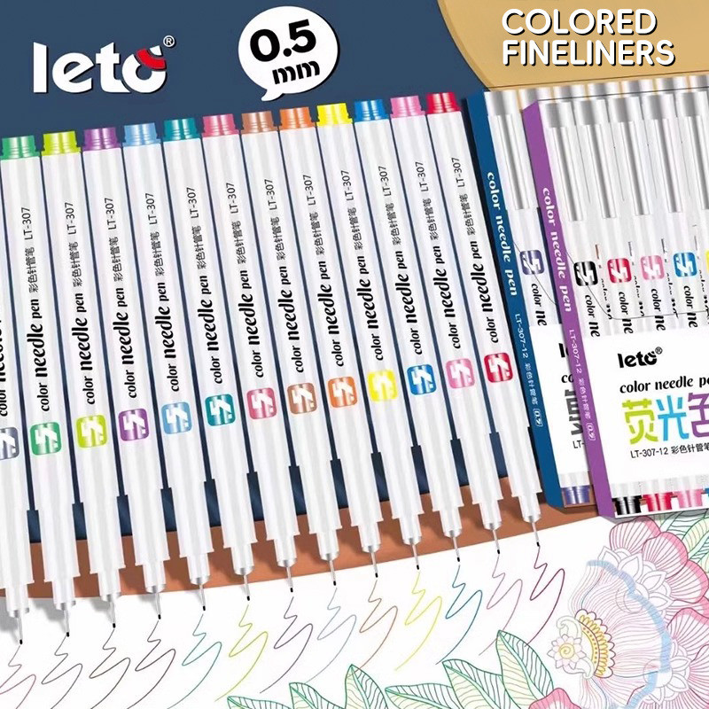 Fine liner Needle Pen 12pcs Se - Copic Marker Sketch ulasan dan harga