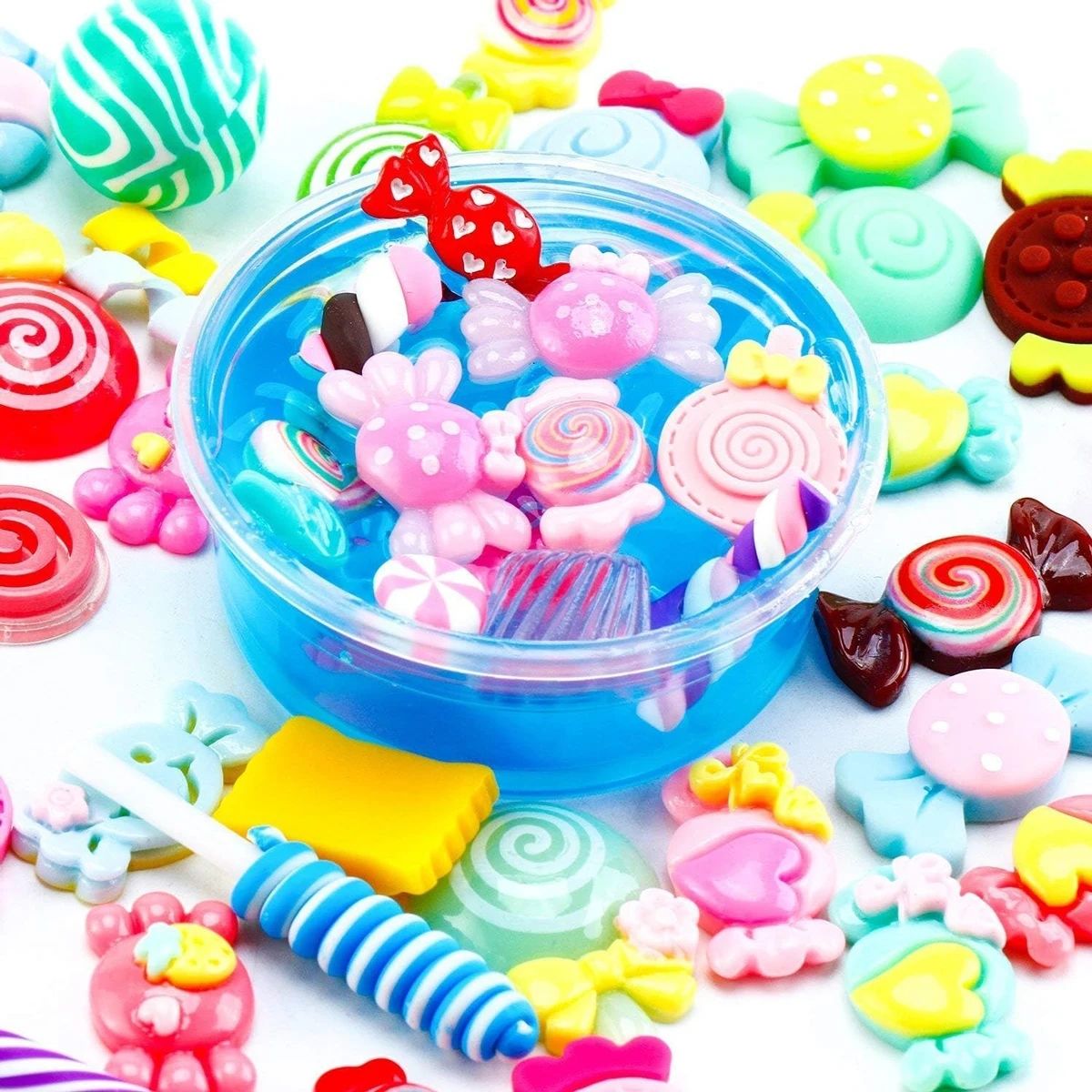 30pcs Random Candy Slime Charm - Resin Craft Projects ulasan dan harga