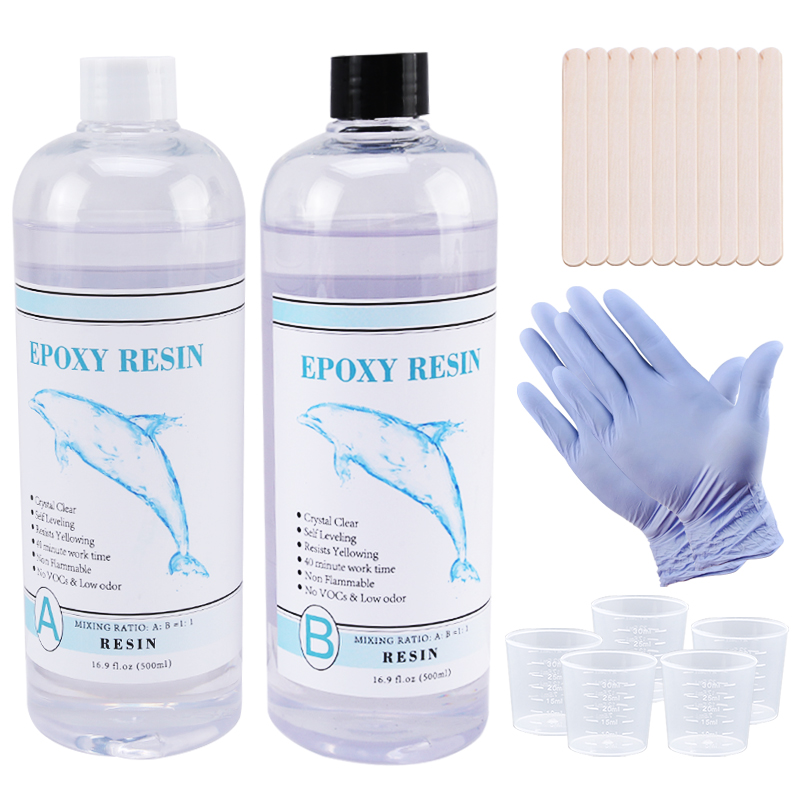 1:1 Clear Epoxy Resin Crystal  - Epoxy Uv Resin Kit ulasan dan harga