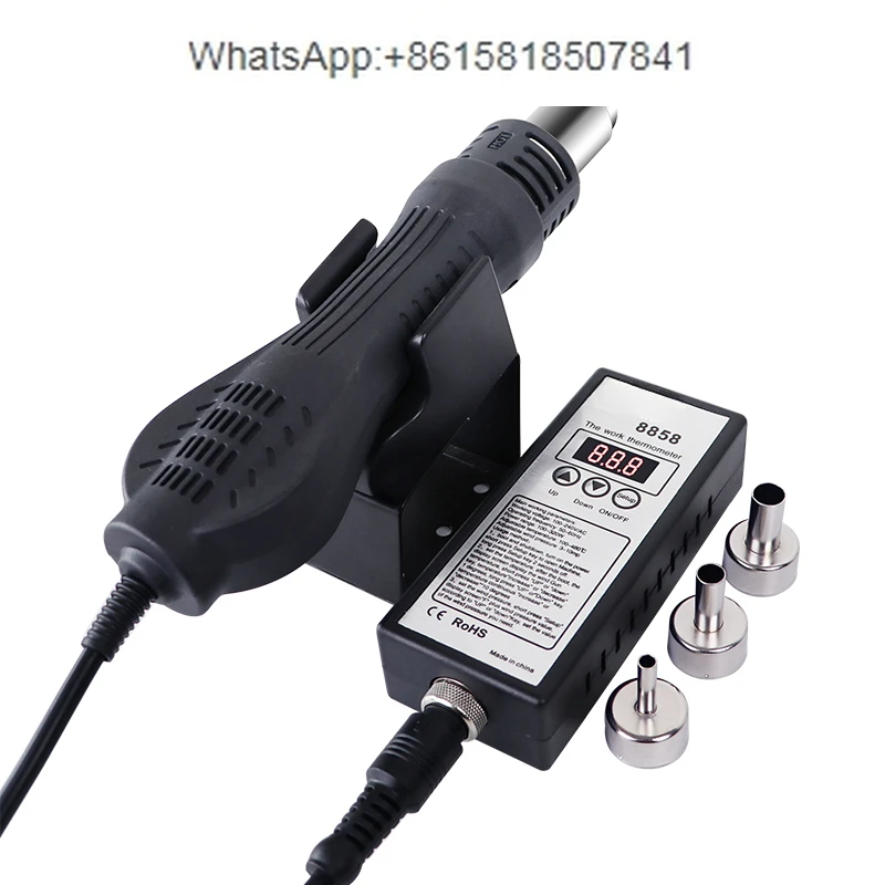 8858 heat gun small portable d - Heat Gun Small ulasan dan harga